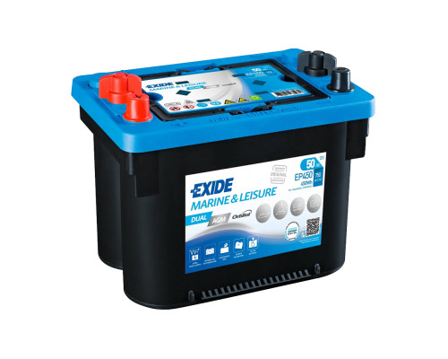 EXIDE 50 Ah 750A 12V EP450 L+