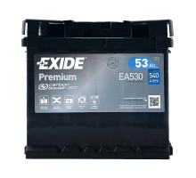 Exide 53 Ah 540A EA530