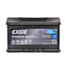 Exide 72 Ah 720A EA722