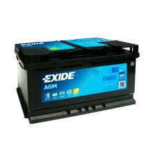 Exide 82 Ah 800A EK820 AGM