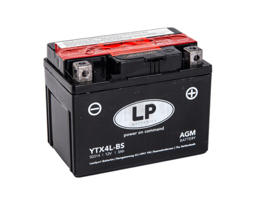 Landport 3Ah YTX4L-BS 12v AGM