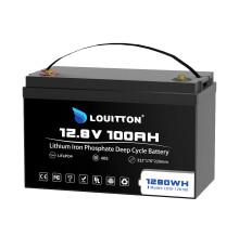 Louitton 100Ah 200V 1280Wh 12,8V