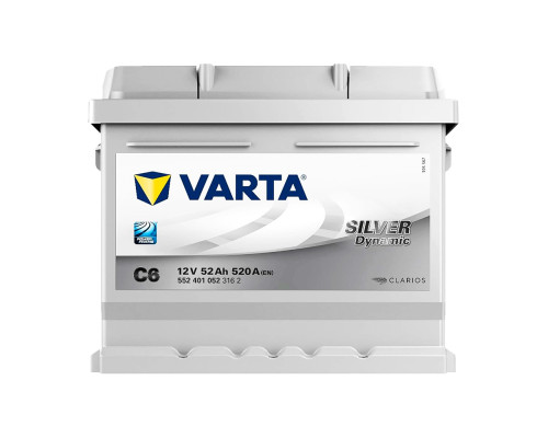 Varta 52Ah 520A C6 12V R+