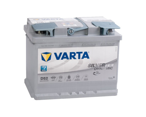 Varta 60Ah 680А D52 12V AGM R+