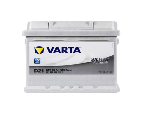 Varta 61Ah 600A D21 12V R+