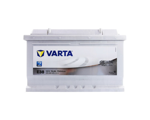 Varta 74Ah 750A E38 12V R+