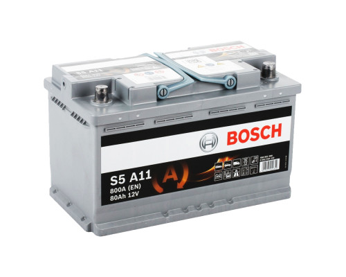 Bosch 80 Ah 800 A S5A11 AGM