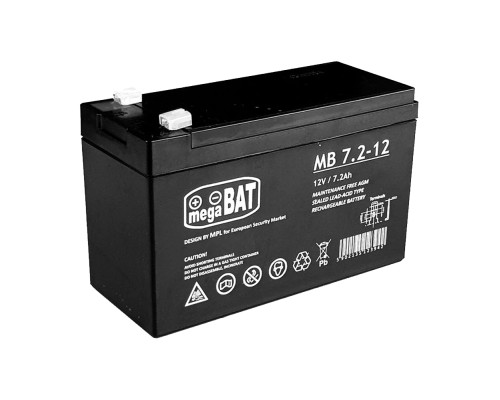 mega-BAT 7.2Ah 12V AGM